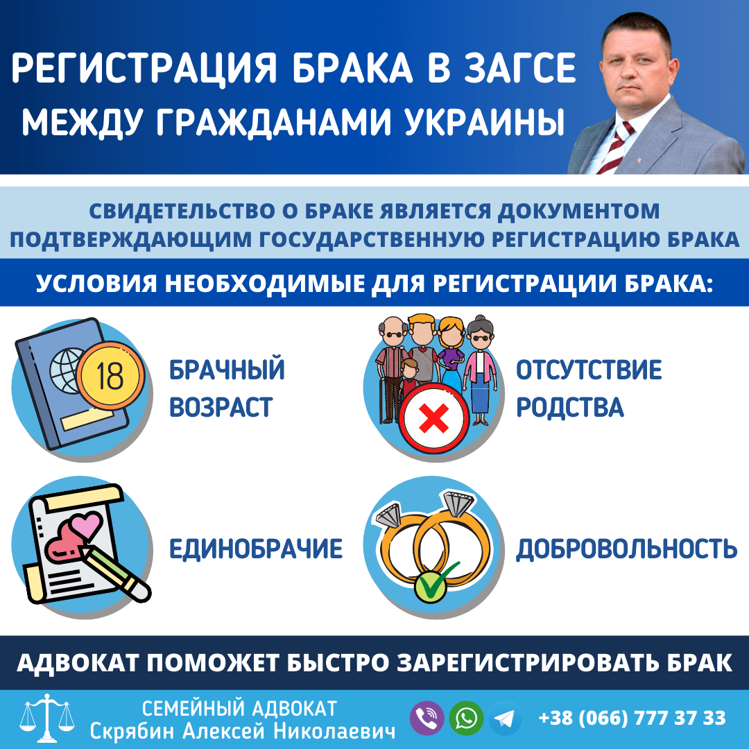 Регистрация брака в ЗАГСе между гражданами Украины в Запорожье Регистрация брака в ЗАГСе между гражданами Украины в Запорожье